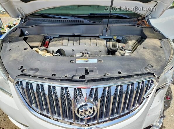 5GAKRBKD8HJ189594 2017 BUICK ENCLAVE White Vista del compartimento del motor