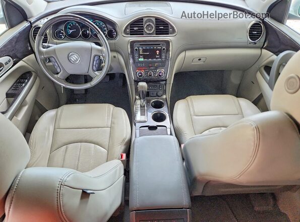 5GAKRBKD8HJ189594 2017 BUICK ENCLAVE White Vista del salpicadero