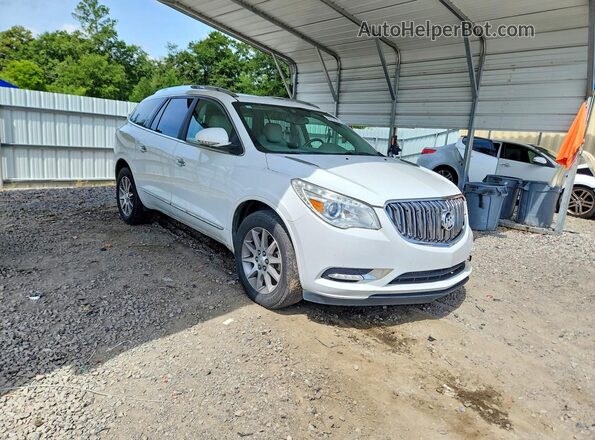 5GAKRBKD8HJ189594 2017 BUICK ENCLAVE White Delantero derecho