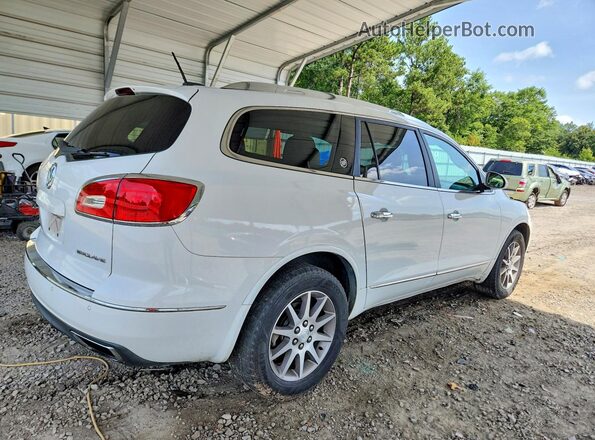 5GAKRBKD8HJ189594 2017 BUICK ENCLAVE White Trasero derecho