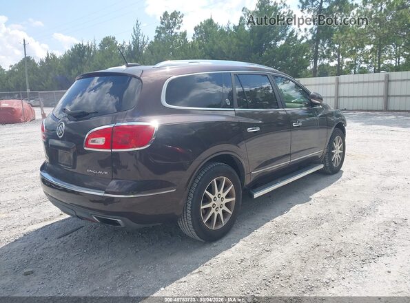 5GAKRBKD8HJ228555 2017 BUICK ENCLAVE Brown Задня права чверть