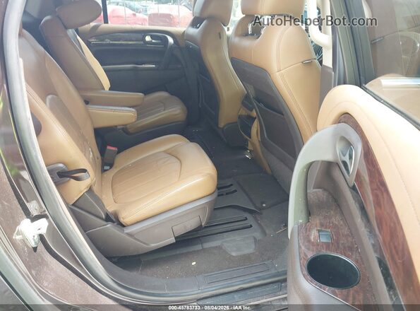 5GAKRBKD8HJ228555 2017 BUICK ENCLAVE Brown Вид наклейки з VIN-кодом
