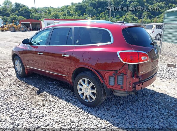 5GAKRBKD9GJ276225 2016 BUICK ENCLAVE Burgundy Հետևի ձախ