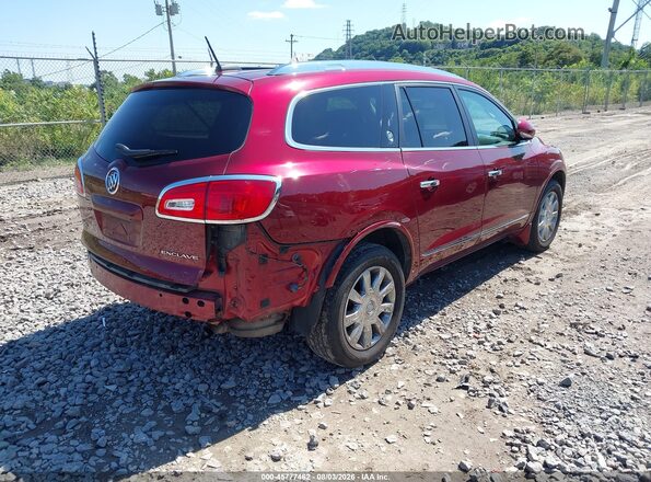 5GAKRBKD9GJ276225 2016 BUICK ENCLAVE Burgundy Հետևի աջ