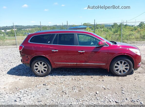 5GAKRBKD9GJ276225 2016 BUICK ENCLAVE Burgundy Սալոնի 360 աստիճան տեսք