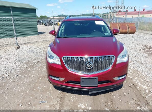 5GAKRBKD9GJ276225 2016 BUICK ENCLAVE Burgundy Սալոնի հետևի տեսք