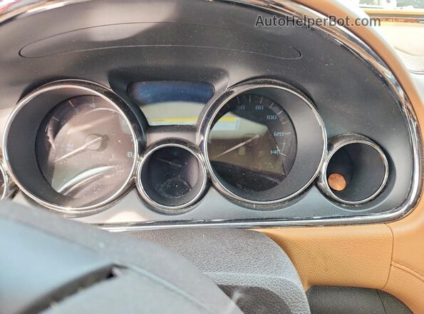 5GAKRBKD9GJ300295 2016 BUICK ENCLAVE Gold Vista del cuadro de instrumentos