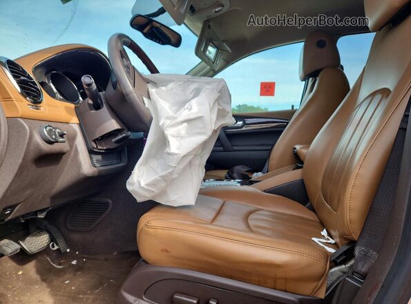 5GAKRBKD9GJ300295 2016 BUICK ENCLAVE Gold Vista interior delantera