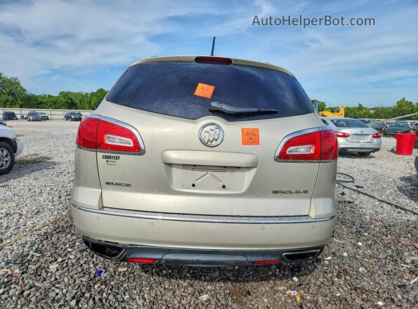5GAKRBKD9GJ300295 2016 BUICK ENCLAVE Gold Vista trasera