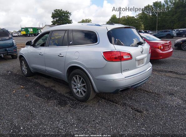 5GAKRBKDXGJ127919 2016 BUICK ENCLAVE Silver Задня ліва чверть