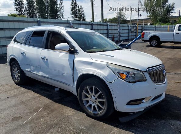 5GAKRBKDXHJ177382 2017 BUICK ENCLAVE White Առջևի աջ
