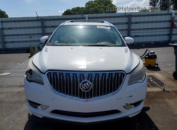 5GAKRBKDXHJ177382 2017 BUICK ENCLAVE White Դիմացի տեսք