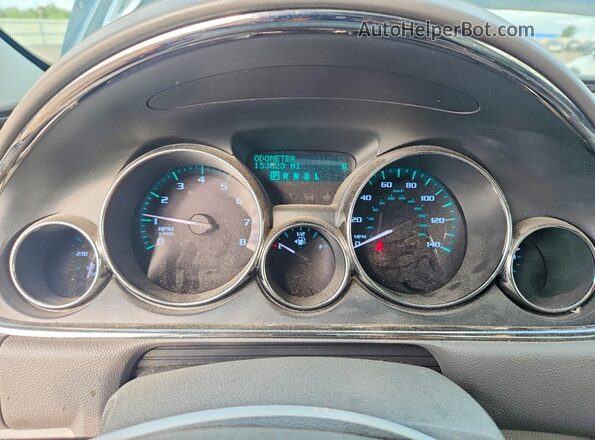 5GAKRCKD1GJ316559 2016 BUICK ENCLAVE Black Սարքավորումների վահանակի տեսք