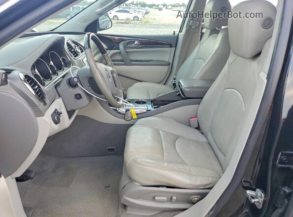 5GAKRCKD5GJ289057 2016 BUICK ENCLAVE Black წინა სალონის ხედი