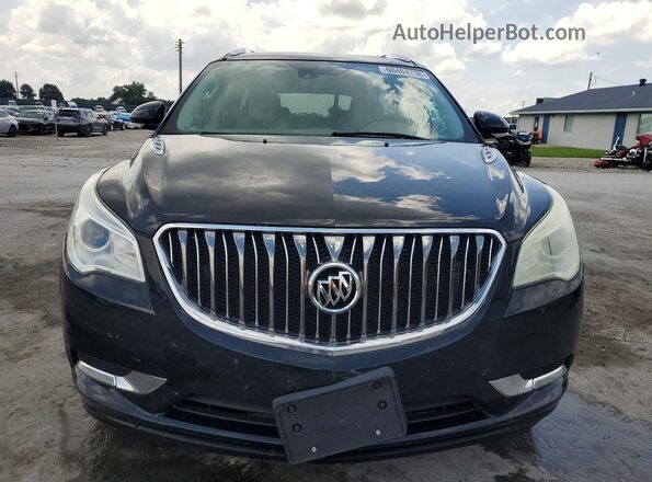 5GAKRCKD5GJ289057 2016 BUICK ENCLAVE Black წინა ხედი