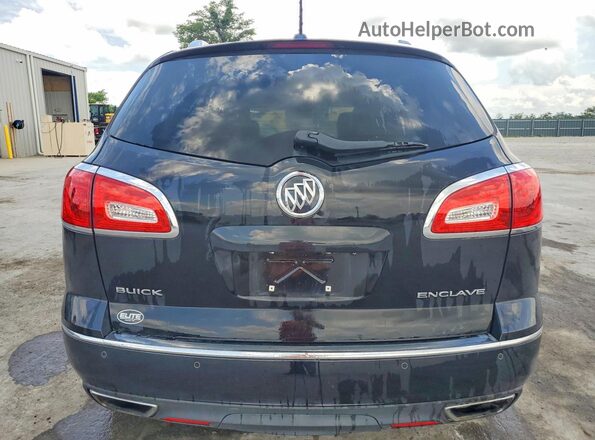5GAKRCKD5GJ289057 2016 BUICK ENCLAVE Black უკანა ხედი