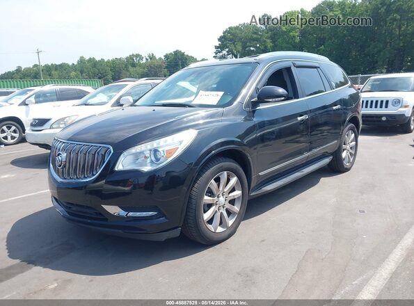 5GAKRCKD7HJ343671 2017 BUICK ENCLAVE Black Vista tres cuartos delantera izquierda