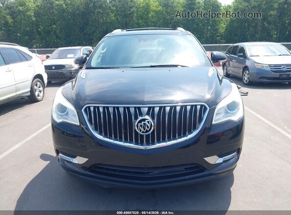 5GAKRCKD7HJ343671 2017 BUICK ENCLAVE Black Vista del cuadro de instrumentos