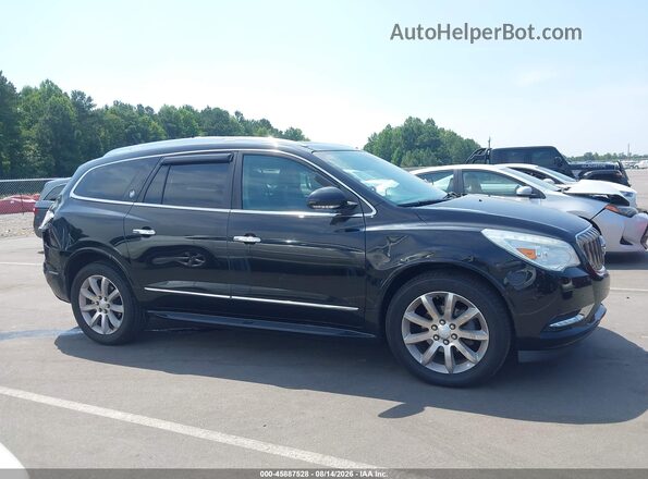 5GAKRCKD7HJ343671 2017 BUICK ENCLAVE Black Vista interior trasera