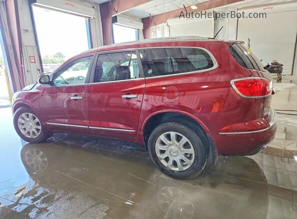 5GAKRCKD8HJ183381 2017 BUICK ENCLAVE Maroon Задня ліва чверть