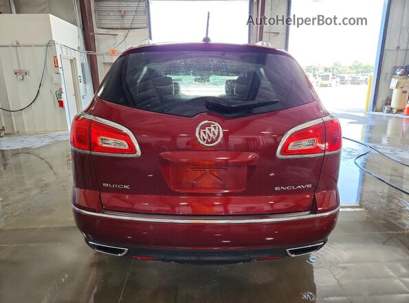 5GAKRCKD8HJ183381 2017 BUICK ENCLAVE Maroon Вид ззаду