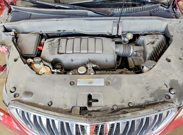 5GAKRCKD8HJ183381 2017 BUICK ENCLAVE Maroon Вид підкапотного простору