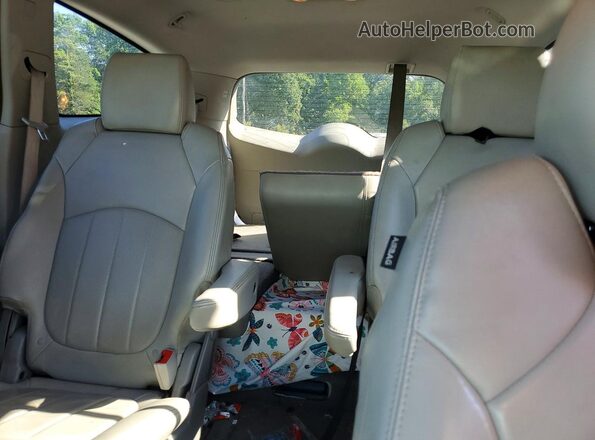 5GAKRCKD9GJ282354 2016 BUICK ENCLAVE White უკანა სავარძლების ხედი