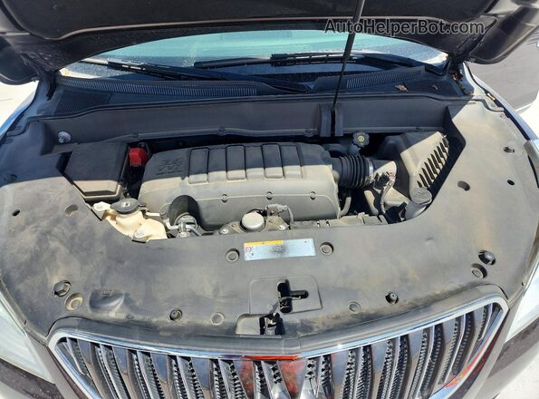 5GAKRCKDXHJ220513 2017 BUICK ENCLAVE Brown Вид підкапотного простору