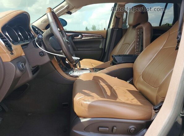 5GAKRCKDXHJ339436 2017 BUICK ENCLAVE Black Вид салону спереду