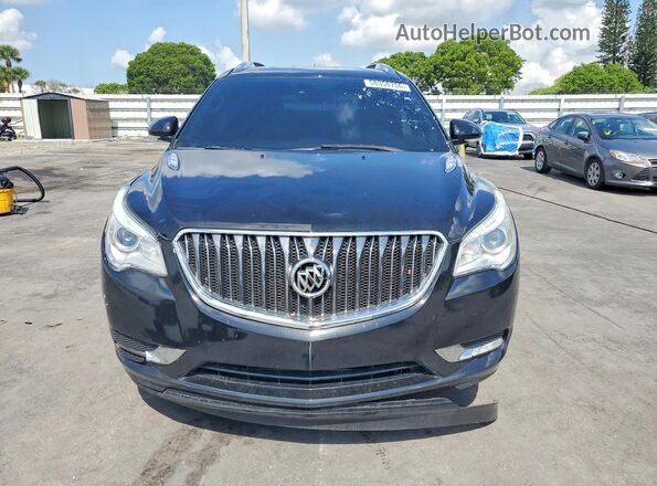 5GAKRCKDXHJ339436 2017 BUICK ENCLAVE Black Вид спереду