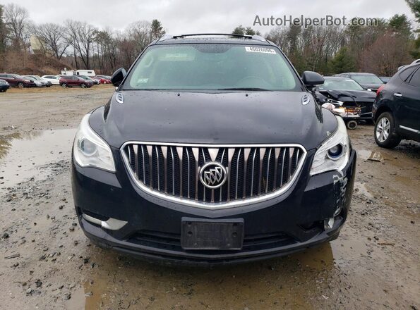 5GAKVBKD1GJ109725 2016 BUICK ENCLAVE Black Widok z przodu