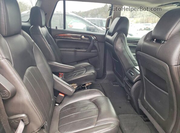 5GAKVBKD1GJ109725 2016 BUICK ENCLAVE Black Widok wnętrza z tyłu