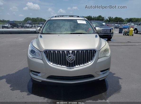 5GAKVBKD2GJ168704 2016 BUICK ENCLAVE Beige ხელსაწყოთა პანელის ხედი