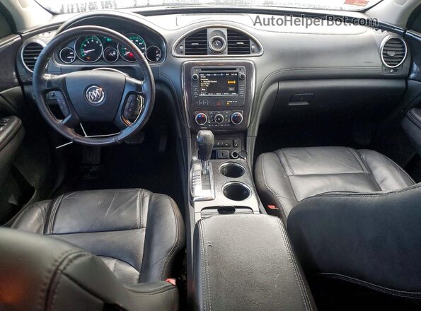 5GAKVBKD3GJ262820 2016 BUICK ENCLAVE Silver Vista del salpicadero