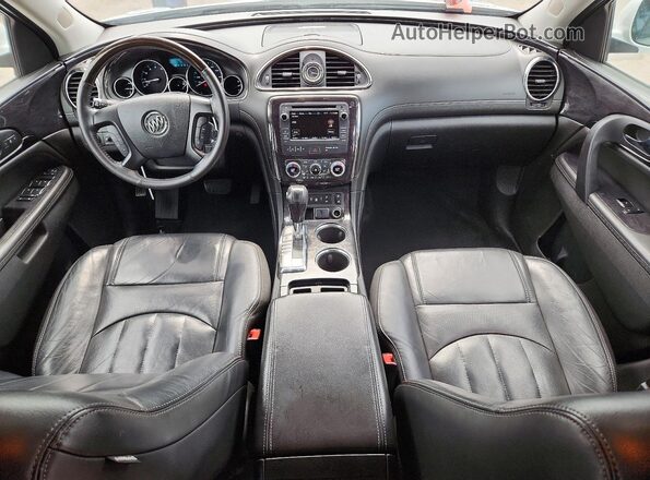 5GAKVBKD4GJ127202 2016 BUICK ENCLAVE Белый Вид панели приборов