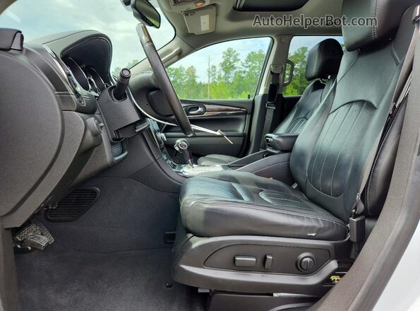 5GAKVBKD4GJ127202 2016 BUICK ENCLAVE Белый Вид салона спереди
