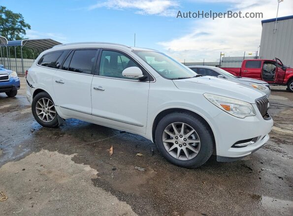 5GAKVBKD4GJ127202 2016 BUICK ENCLAVE Белый Передняя правая четверть