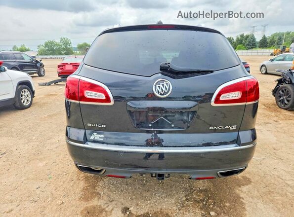5GAKVBKD4HJ298551 2017 BUICK ENCLAVE Black Widok z tyłu