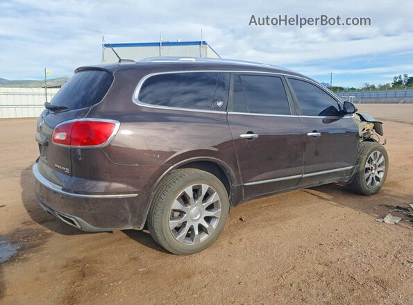 5GAKVBKD6GJ236289 2016 BUICK ENCLAVE Коричневый Задняя правая четверть