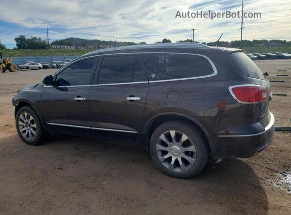 5GAKVBKD6GJ236289 2016 BUICK ENCLAVE Коричневый Задняя левая четверть