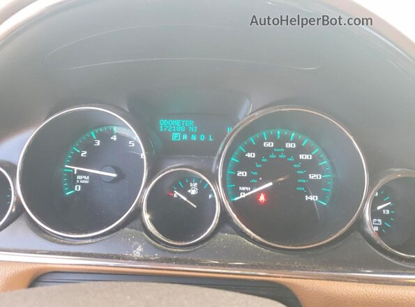 5GAKVBKD6GJ236289 2016 BUICK ENCLAVE Коричневый Вид щитка приборов