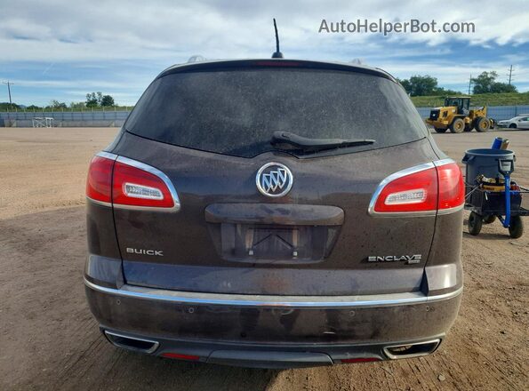 5GAKVBKD6GJ236289 2016 BUICK ENCLAVE Коричневый Вид сзади