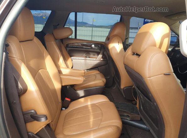 5GAKVBKD6GJ236289 2016 BUICK ENCLAVE Коричневый Вид задних сидений