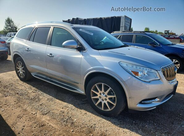 5GAKVBKDXHJ145138 2017 BUICK ENCLAVE Silver Delantero derecho