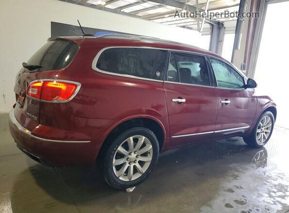5GAKVCKD0GJ283937 2016 BUICK ENCLAVE Maroon Trasero derecho