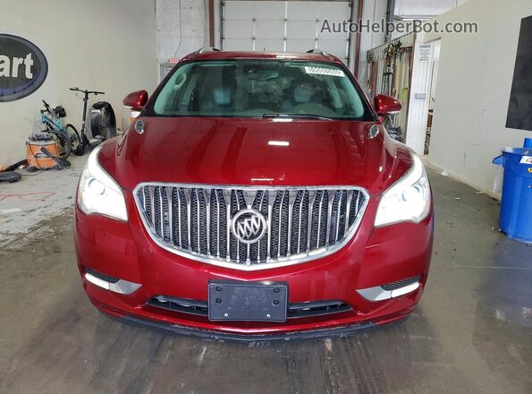 5GAKVCKD0GJ283937 2016 BUICK ENCLAVE Maroon Vista frontal