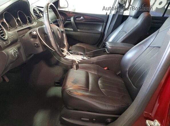 5GAKVCKD0GJ283937 2016 BUICK ENCLAVE Maroon Vista interior delantera