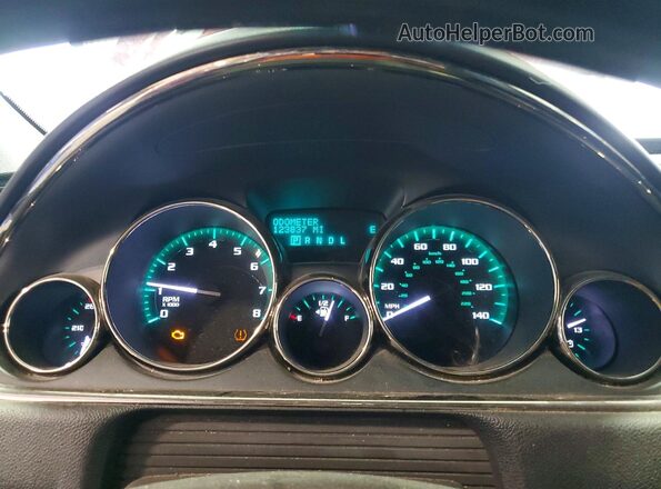 5GAKVCKD0GJ283937 2016 BUICK ENCLAVE Maroon Vista del cuadro de instrumentos