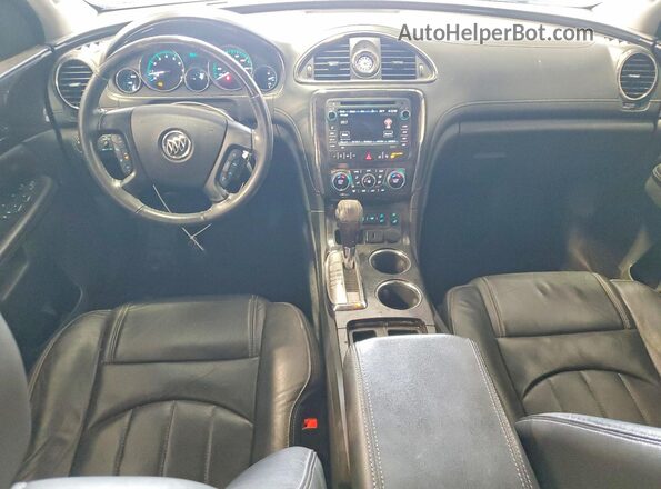 5GAKVCKD0GJ283937 2016 BUICK ENCLAVE Maroon Vista del salpicadero