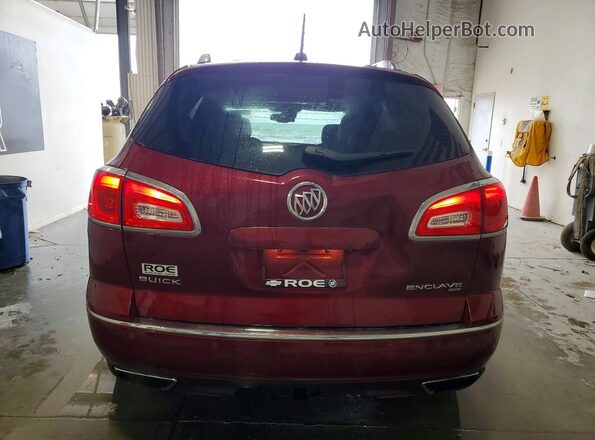 5GAKVCKD0GJ283937 2016 BUICK ENCLAVE Maroon Vista trasera
